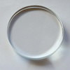 Crystal Glass Pebbles Round 70 mm Clear